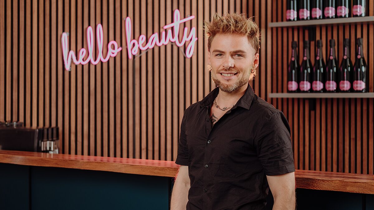 Mitarbeiter im Friseur Salons Heiko Helfrich in Esslingen